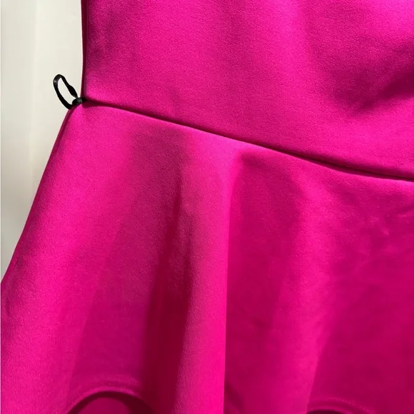 Pink Peplum Dress - Picture 5 of 8